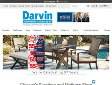 Tablet Screenshot of darvin.com